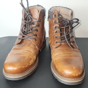 Men's Brown Leather Boots